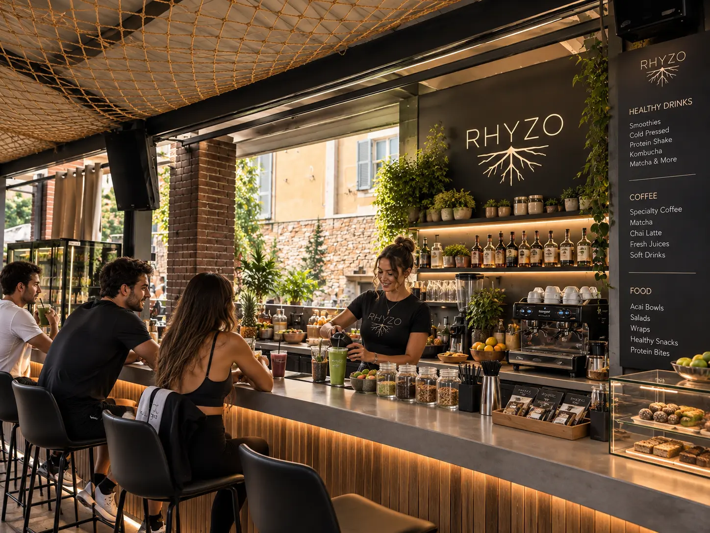 Gli spazi reali di RHYZO a Bergamo